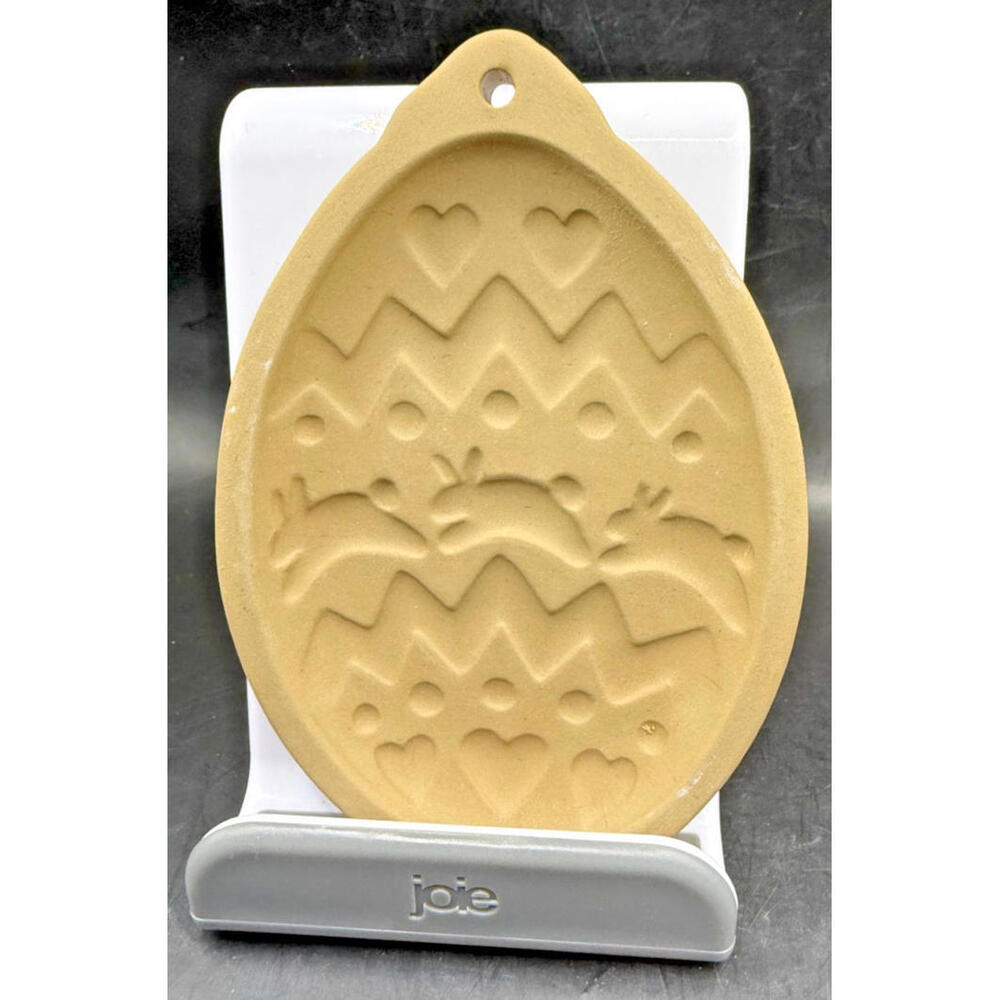 Vintage Easter Egg Cookie Mold, Brown Bag Cookie Art, Hill Designs, 1988